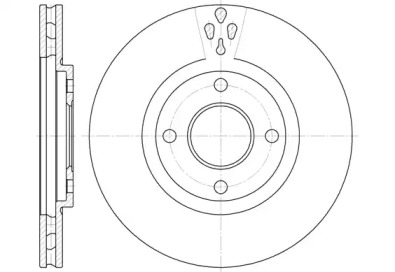 Дисковой тормозной механизм REMSA для FORD SIERRA Хэтчбек (GBC, GBG) 2.0 16V Cosworth 4x4