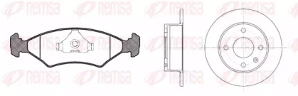 Дисковой тормозной механизм REMSA для FORD ESCORT '81 Express (AVA) 1.6 D