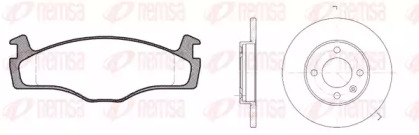 Дисковой тормозной механизм REMSA для VW GOLF II (19E, 1G1) 1.8 i Cat Syncro
