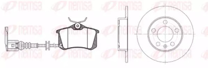 Комплект тормозов REMSA для SKODA FABIA I Combi (6Y5) 1.4 16V
