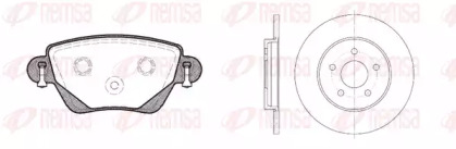 Дисковой тормозной механизм REMSA для FORD MONDEO III Turnier (BWY) 3.0 V6 24V