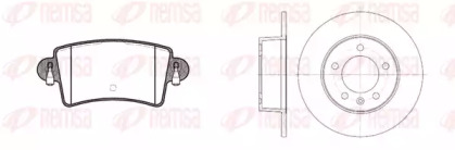 Дисковой тормозной механизм REMSA для NISSAN INTERSTAR Фургон (X70) dCi 140