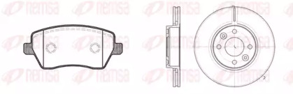 Дисковой тормозной механизм REMSA для NISSAN NOTE (E11, NE11) 1.5 dCi