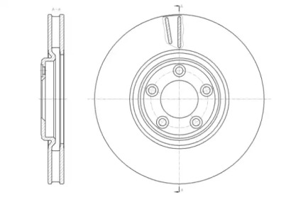 Тормозной диск REMSA для JAGUAR S-TYPE (X200) 2.7 D