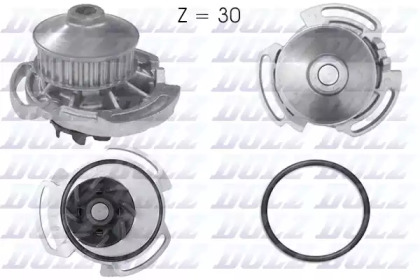Водяной насос DOLZ для VW CADDY II Variant (9K9B) 1.6