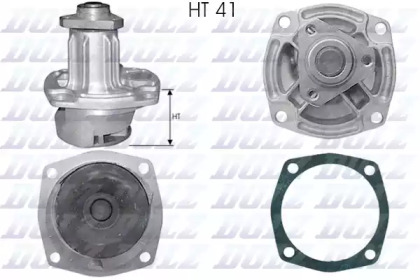 Водяной насос DOLZ для ALFA ROMEO 33 (907A_) 1.7 16V 4x4 (907A1F)