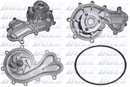 Водяной насос / прокладка DOLZ для PORSCHE CAYENNE (92A) 3.0 Diesel