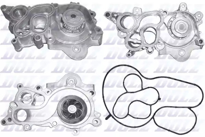 Водяной насос / прокладка DOLZ для VW POLO (6R, 6C) 1.4 TSI