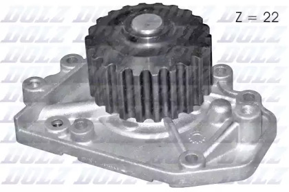 Водяной насос DOLZ для HONDA CIVIC VI седан (EJ, EK) 1.6 VTi (EK4)