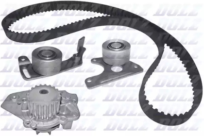 Комплект ремней ГРМ DOLZ для PEUGEOT 205 I (741A/C) 1.7 Diesel