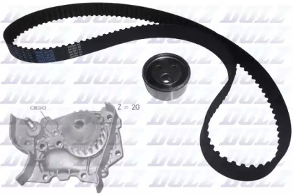 Водяной насос DOLZ для RENAULT KANGOO (KC0/1_) 1.4 (KC0C, KC0H, KC0B, KC0M)