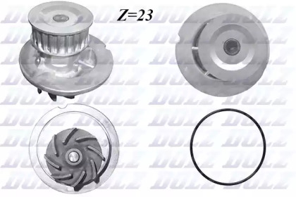 Водяной насос DOLZ для CHEVROLET NUBIRA седан 1.8