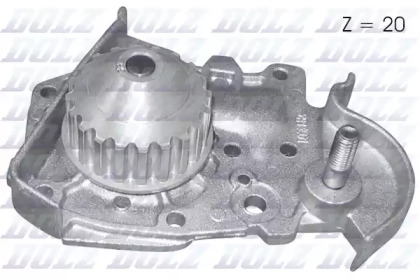 Водяной насос DOLZ для RENAULT KANGOO (KC0/1_) 1.4 (KC0C, KC0H, KC0B, KC0M)