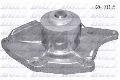 Водяной насос / прокладка DOLZ для NISSAN KUBISTAR (X76) 1.5 dCi 70