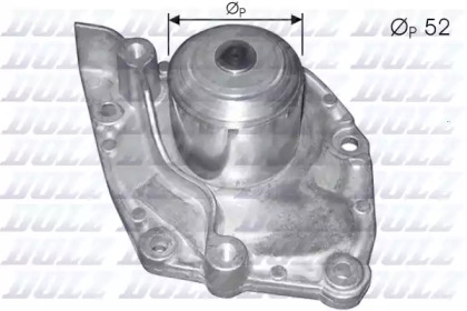 Водяной насос / прокладка DOLZ для NISSAN PRIMERA Hatchback (P12) 1.9 dCi