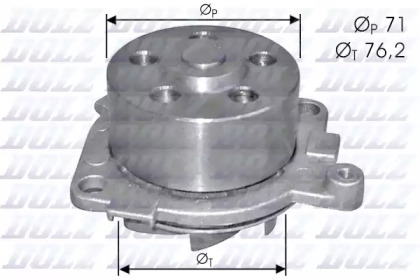 Водяной насос / прокладка DOLZ для ALFA ROMEO 146 (930_) 2.0 16V Quadrifoglio (930.B5)
