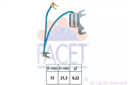 Распределитель зажигания FACET для HONDA ACCORD I (SJ, SY) 1.6 L/EX (SY)