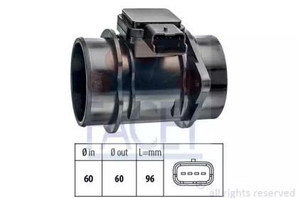 Датчик / зонд FACET для FORD FIESTA VI Van 1.4 TDCi