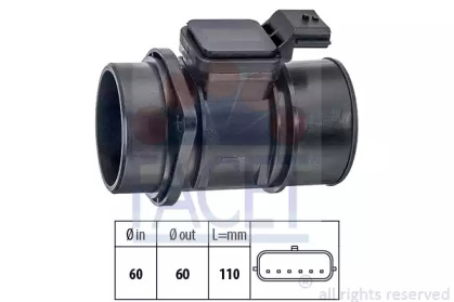 Датчики FACET для NISSAN KUBISTAR (X76) 1.5 dCi