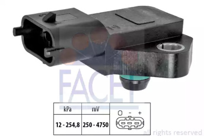 Датчик / зонд FACET для HONDA CIVIC VII Hatchback (EU, EP, EV) 1.7 CTDi