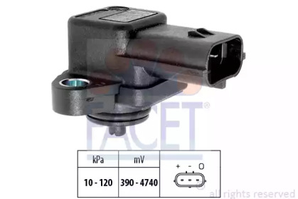 Датчик / зонд FACET для SUZUKI SX4 (EY, GY) 1.6 VVT 4x4 (RW 416)