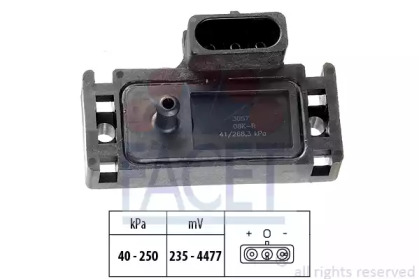 Датчик / зонд FACET для FORD TRANSIT Фургон (E_ _) 2.5 TD (EAS, EAL)