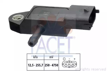 Датчики FACET для NISSAN KUBISTAR (X76) 1.5 dCi