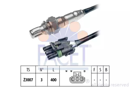 Датчик / зонд FACET для RENAULT CLIO I (B/C57_, 5/357_) 1.4