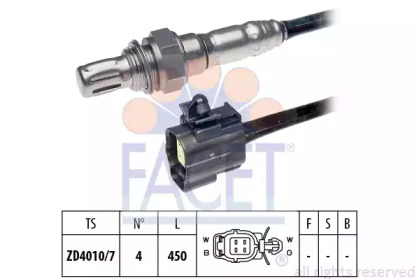 Датчик / зонд FACET для MAZDA 323 C V (BA) 1.5 16V