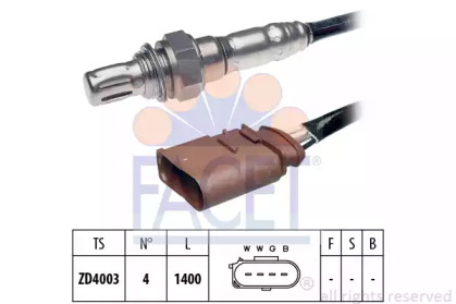 Лямбда-зонд FACET для VW CADDY II Variant (9K9B) 1.4 16V
