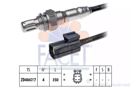Датчик / зонд FACET для CHEVROLET MATIZ (M200, M250) 0.8 LPG