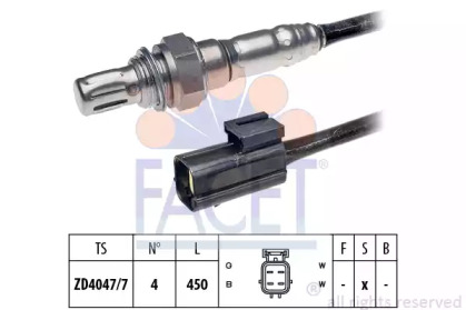 Датчик / зонд FACET для CHEVROLET MATIZ (M200, M250) 0.8 LPG