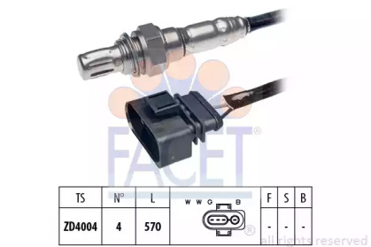 Лямбда-зонд FACET для VW CADDY II Variant (9K9B) 1.4