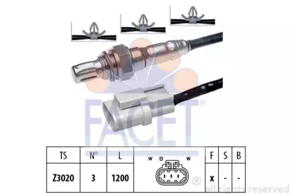 Датчик / зонд FACET для NISSAN TERRANO II (R20) 2.4 4WD