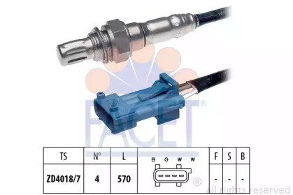 Система очистки ОГ FACET для PEUGEOT 207 седан 1.4