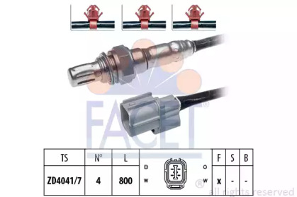Датчик / зонд FACET для HONDA JAZZ II (GD_, GE3, GE2) 1.3 (GD1)