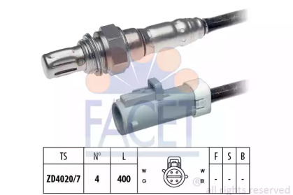 Электроника двигателя FACET для FORD FIESTA V Van 1.3