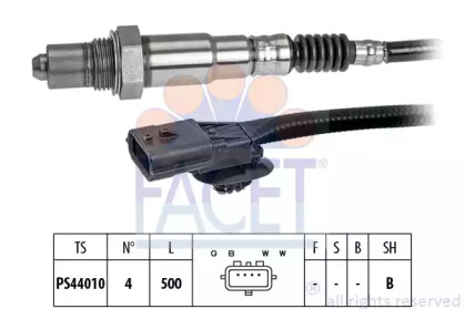 Система очистки ОГ FACET для NISSAN PRIMASTAR Фургон (X83) 2.0