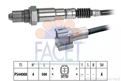 Датчик / зонд FACET для SUZUKI SX4 (EY, GY) 1.6 VVT 4x4 (RW 416)