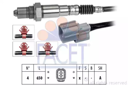 Датчик / зонд FACET для HONDA JAZZ II (GD_, GE3, GE2) 1.3 (GD1)