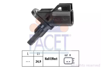 Тормоза FACET для MAZDA 3 (BK) 2.3 MPS Turbo