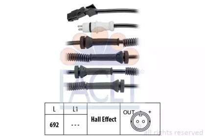 Датчики FACET для NISSAN PRIMASTAR Фургон (X83) 2.0
