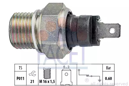 Двигатель FACET для PEUGEOT 205 I (741A/C) 1.7 Diesel