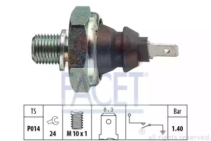 Система смазки FACET для VW GOLF II (19E, 1G1) 1.8 GTI 16V