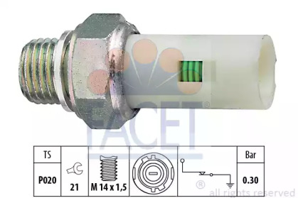 Двигатель FACET для RENAULT KANGOO (KC0/1_) 1.4 (KC0C, KC0H, KC0B, KC0M)