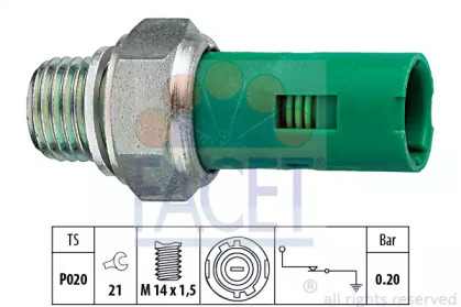 Электроника двигателя FACET для NISSAN KUBISTAR (X76) 1.2