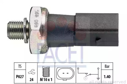 Электроника двигателя FACET для AUDI A4 (8EC, B7) 2.0 TFSI