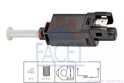 Выключатель FACET для VW GOLF II (19E, 1G1) 1.8 GTI 16V
