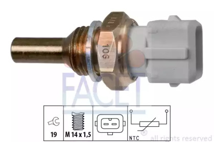 Выключатель / датчик FACET для VW GOLF II (19E, 1G1) 1.8 GTI 16V