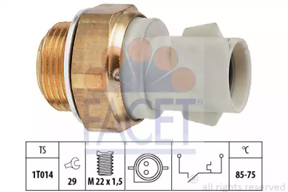 Система охлаждения FACET для FORD SIERRA Turnier (BNC) 2.3 D